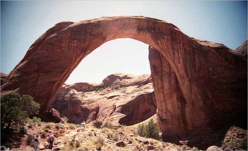 vacattion 1992 pagosa lake powell  north rim -- 091